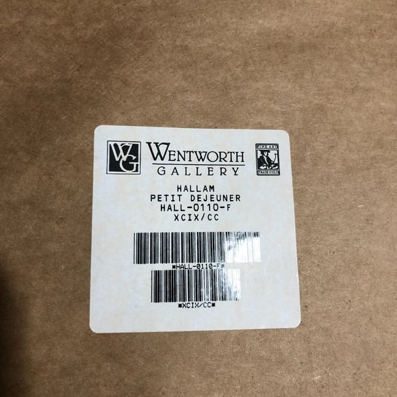 KERRY HALLAM – PETIT DEJEUNER 99/200 PAINTING SERIGRAPH WENTWORTH GALLERY MIAMI - Picture 3 of 5